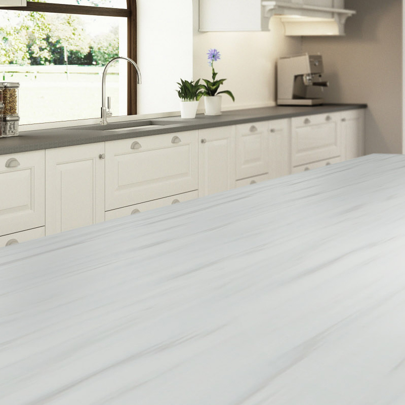 Placa de mármore artificial acrílica de várias cores Moderna bancada de cozinha 6-30mm